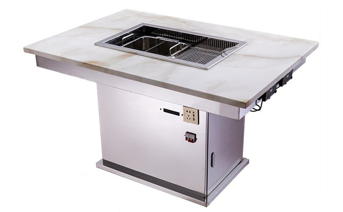 無煙火（huǒ）鍋烤肉一體鍋桌