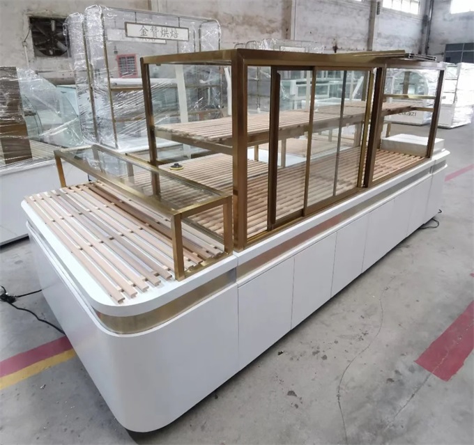 麵包（bāo）中島櫃展示櫃