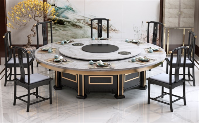 高檔（dàng）電動餐桌