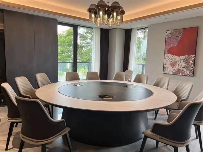 火鍋店包房電動火鍋（guō）餐桌