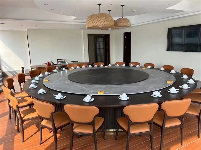 20人位電（diàn）動餐桌大圓桌