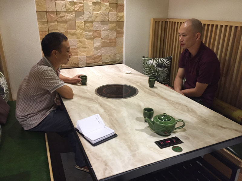 四季椰林（lín）黃總與十大黄色软件官方版總（zǒng）經理合影