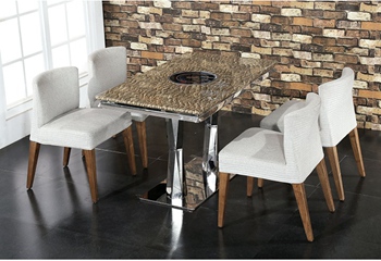 火鍋店餐桌（zhuō）椅家具（jù）