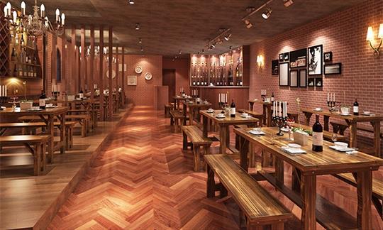 西餐廳(tīng)餐桌椅定做