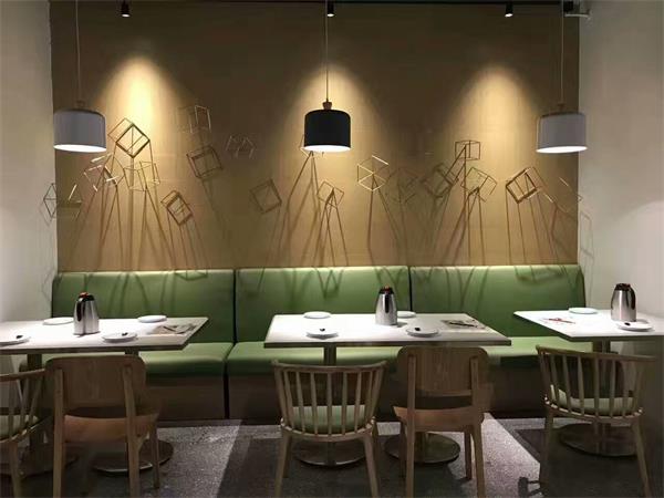 粑粑來了新湘菜館餐廳（tīng）家具定製方桌椅