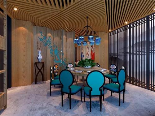 功夫茗點餐廳餐桌（zhuō）餐椅