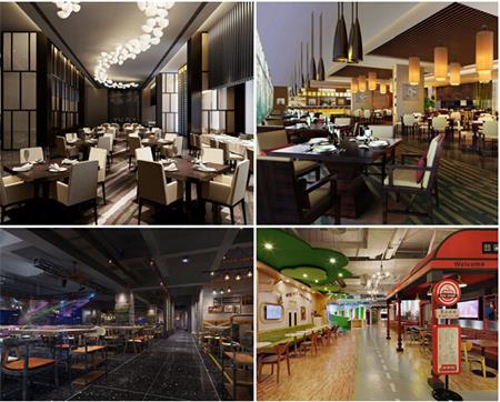 定製餐廳家具（jù）場（chǎng）景展示