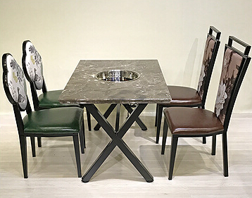 大理石（shí）火鍋桌