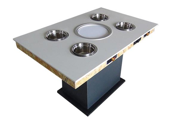 自助（zhù）火鍋燒烤一（yī）體桌