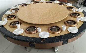 大理石（shí）火鍋桌