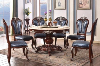 大理石（shí）轉盤（pán）火鍋圓桌（zhuō）