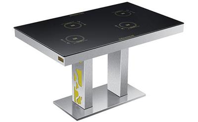 鋼化玻璃火鍋餐台