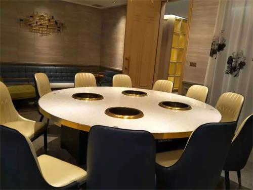 無煙火鍋桌（zhuō）圓桌