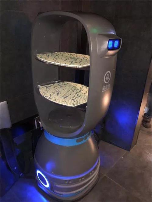 海底撈智慧傳菜機器人（rén）