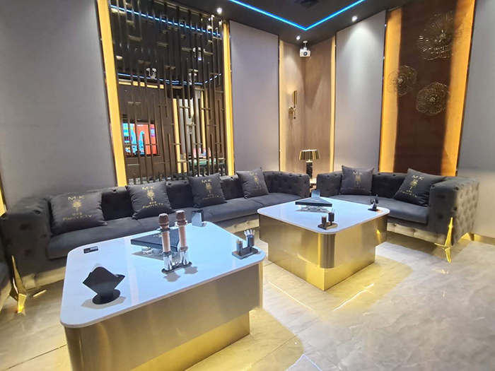 ktv包房不鏽鋼茶幾(jǐ)沙發 ktv包房不鏽鋼茶(chá)幾沙發