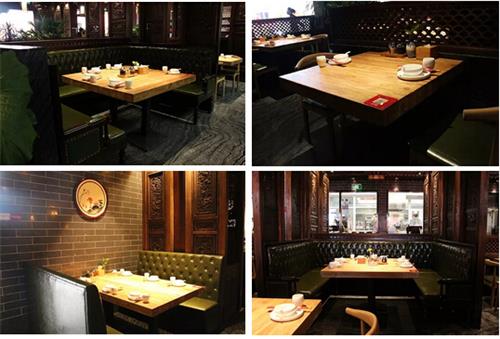 尕仔尕羊西北燒（shāo）烤店餐廳桌椅