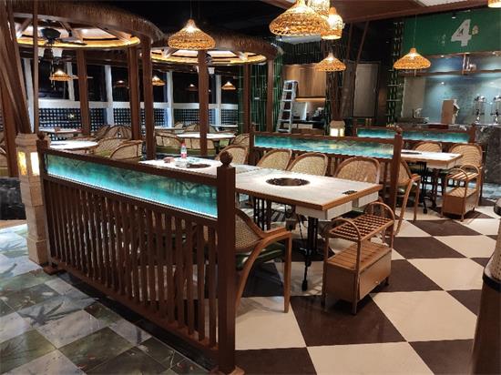 海南椰子雞（jī）四季椰林火鍋（guō）桌椅