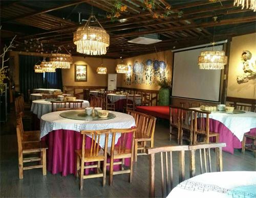 湘菜館（guǎn）深圳農耕記（jì）餐廳（tīng）家具展示