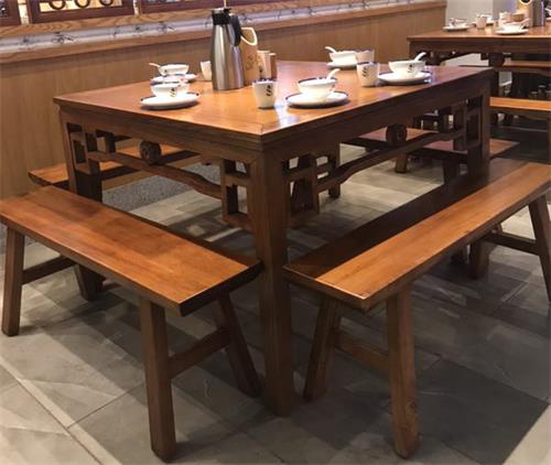  湘菜館食味廚地道湖南（nán）菜桌椅定做