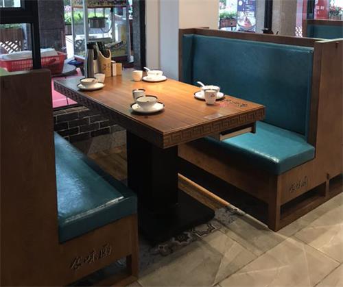  湘菜館食味廚地道湖南菜桌（zhuō）椅