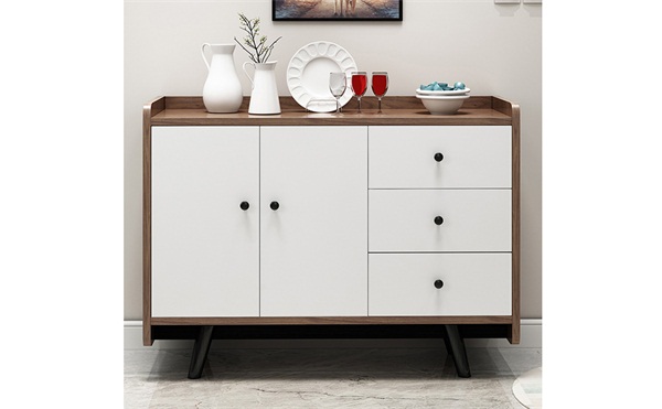 優質實（shí）木（mù）餐廳靠牆備餐櫃家（jiā）具（jù）定製