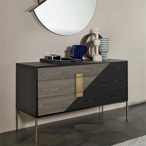 意式（shì）輕奢餐邊櫃現代簡約餐廳備餐櫃