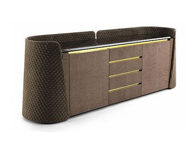 西餐廳歐式創意時尚大理石備餐（cān）櫃（guì）