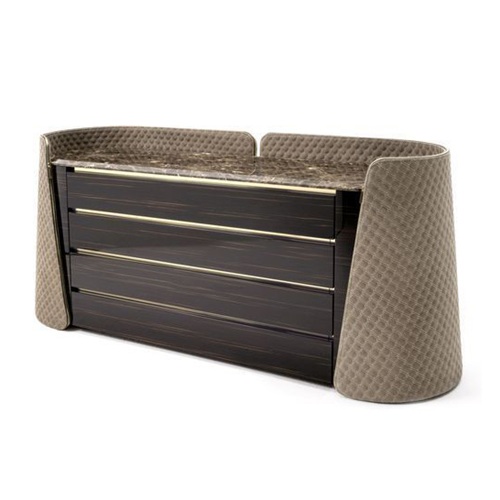 餐廳大理石實木創意（yì）時尚備餐櫃