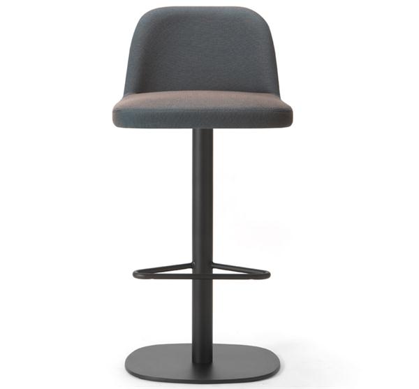 現（xiàn）代時尚不鏽鋼吧台高腳椅咖啡店家具