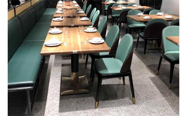 綠（lǜ）茶（chá）茶餐廳中式風格實木桌椅