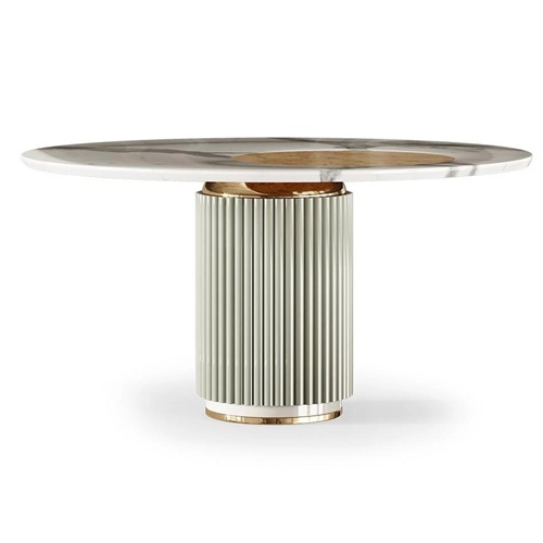 茶餐廳包間高檔（dàng）現代時尚大理石餐桌