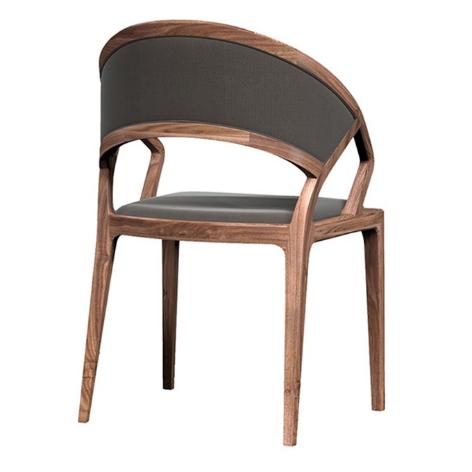 茶（chá）餐廳個性實木靠背椅子