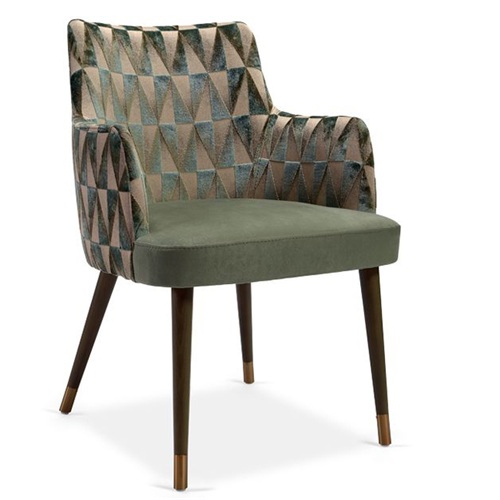 茶餐廳後現代輕奢風實木餐椅