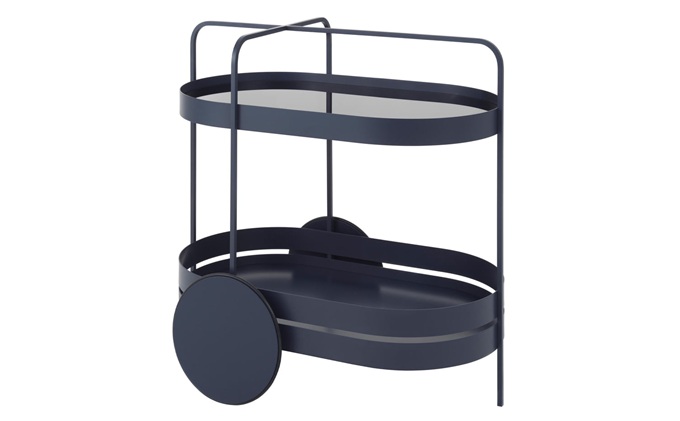 粵（yuè）菜餐廳現代特色簡約鐵藝菜架