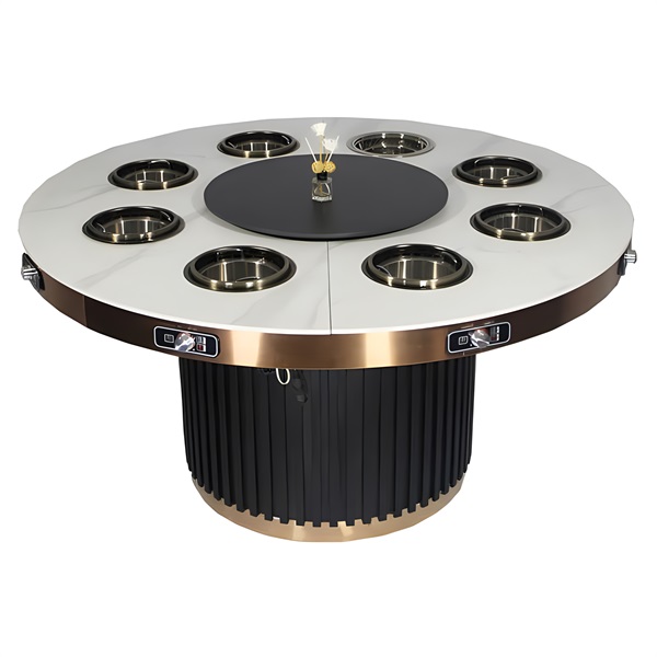 椰子雞火鍋店牛肉火鍋大理石一（yī）人一鍋小火鍋桌