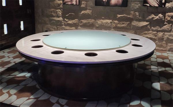 12人火鍋圓桌_電磁爐單人火鍋桌（zhuō）