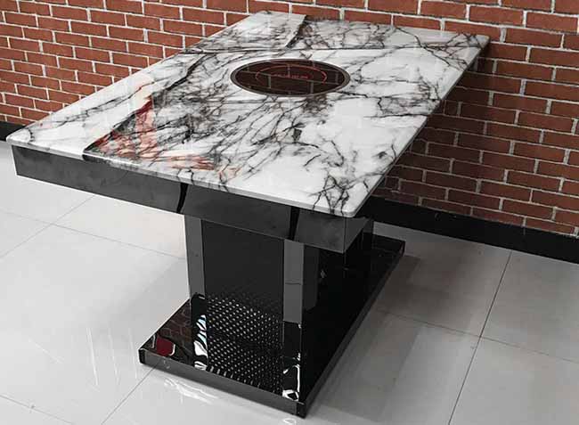 大理石火鍋（guō）桌