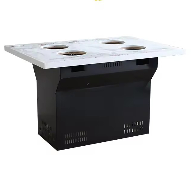 火鍋店智能（néng）無煙淨化一人一鍋小火鍋桌