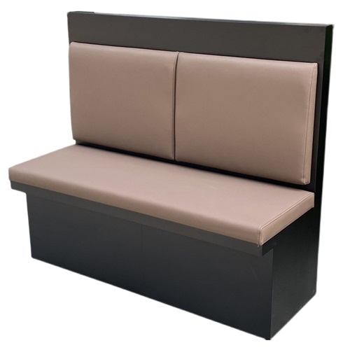 西餐廳披薩（sà）店現代時尚實木雙人卡座沙發 