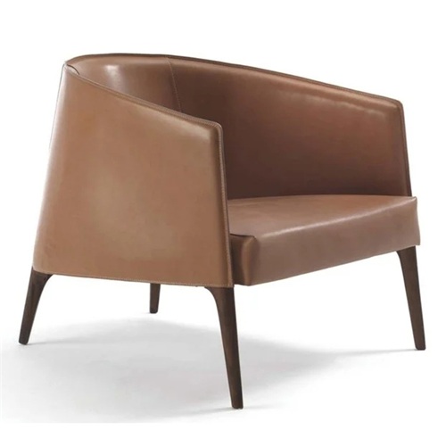 售樓部西歐（ōu）風休閑單人沙發椅