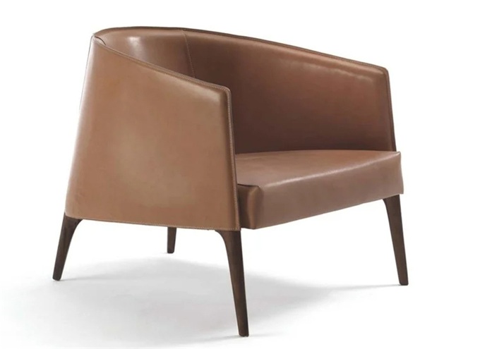 售樓部西歐風休閑單（dān）人沙發（fā）椅