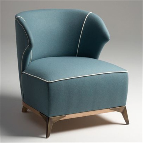 咖（kā）啡店美（měi）式布藝大軟（ruǎn）包創意單人沙發