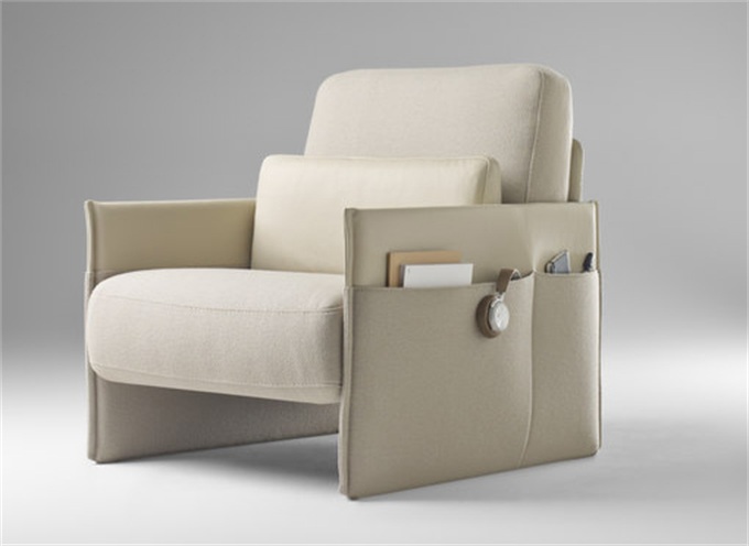 酒店客房現代休（xiū）閑布藝軟包沙發