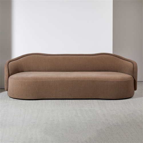 酒（jiǔ）吧簡約風休閑絨布軟包沙發