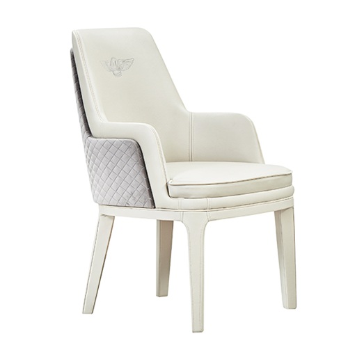 高檔會（huì）所（suǒ）時尚超（chāo）纖皮革軟包扶手椅