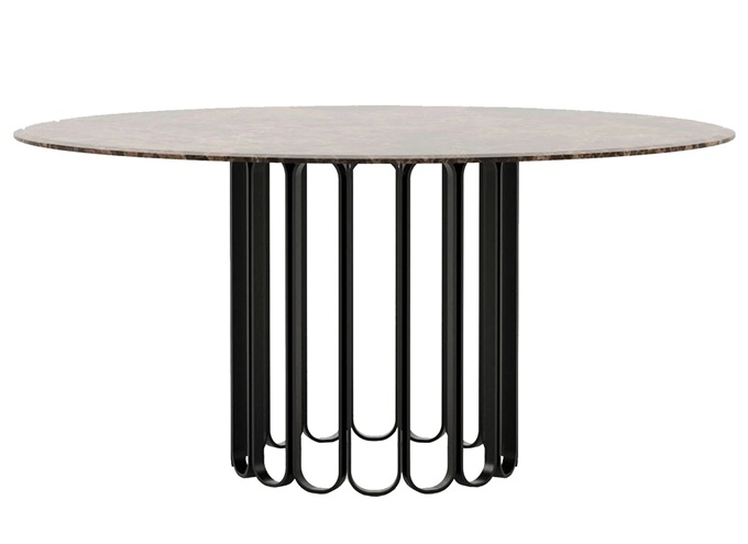 會所不鏽鋼實木時尚桌子家具