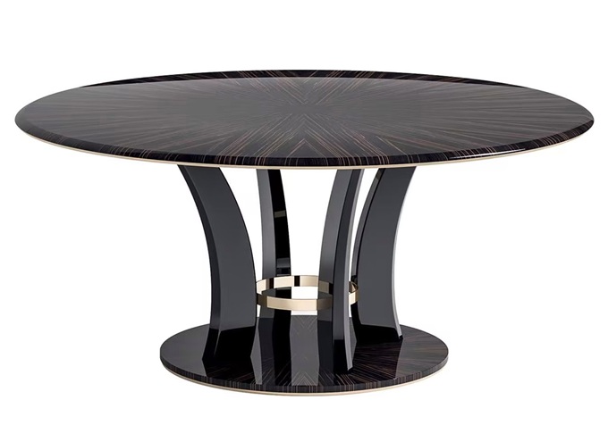 高檔會所北歐岩板時尚桌子家具