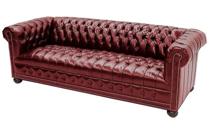 美式音樂酒吧包廂拉扣皮藝沙發（fā）