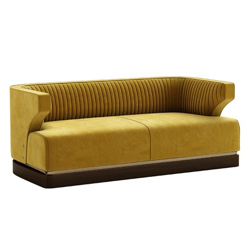 美（měi）式酒吧高端實木皮革包間卡座沙（shā）發（fā）家具