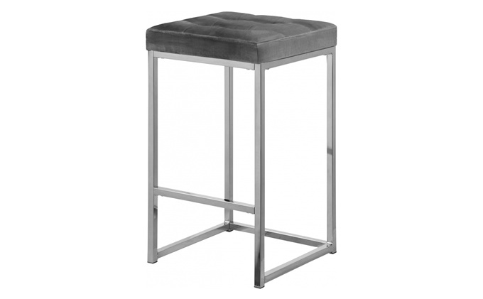 潮流小酒（jiǔ）吧簡約不鏽鋼軟包（bāo）高腳（jiǎo）凳